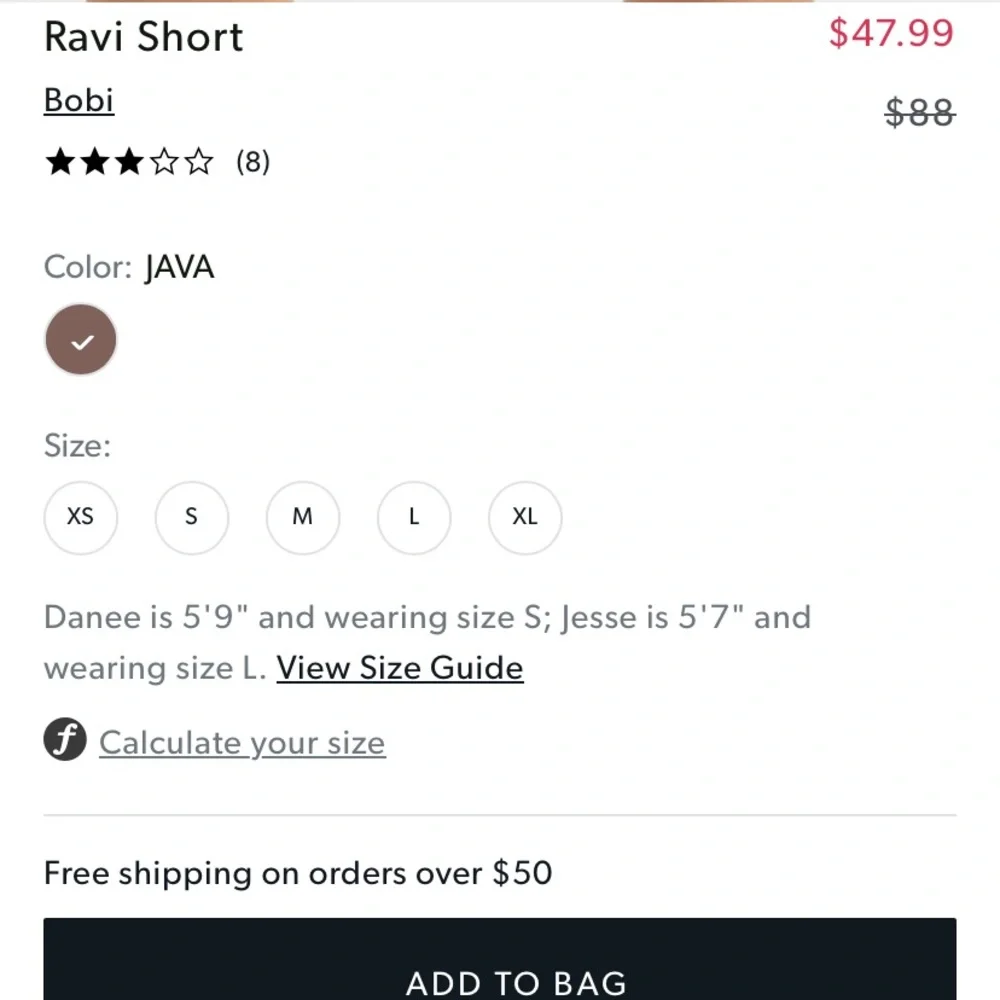 Evereve Ravi Short Java Guaze - Picture 7 of 16